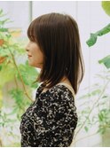 大人かわいいレイヤーロブ