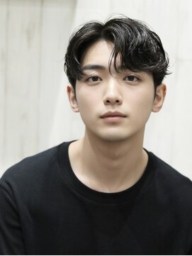 リベルテ グリット(Liberte Grit) 秋のニュアンスメンズパーマ◎マッシュ×小顔カルマパーマ