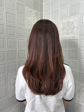 ヘンリエッタ 表参道(Henrietta) オレンジブラウンロング