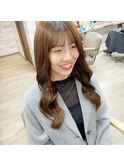韓国レイヤー×ナチュラルブラウン
