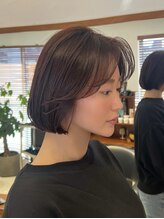 クロ 代官山(CURO)&nbsp;レイヤーボブ/外ハネボブ/ピンクベージュ/20代/30代/40代