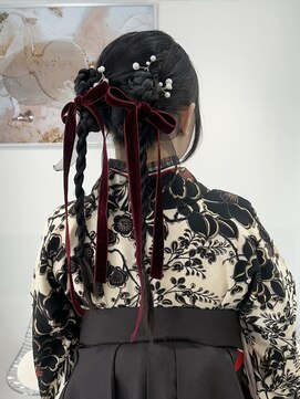 オニキス 原宿(ONYX) a193 成人式ヘアセット卒業式ヘアセット着付け振袖袴