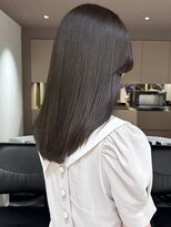 メゾンマイル 恵比寿(maison mile)&nbsp;オリーブグレージュ/透明感カラー/レイヤーカット/恵比寿駅