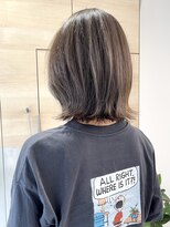 グラフ 鎌倉(GRAFF) 20代30代40代ハイライト_外はねボブ_切りっぱなしボブ_ロブ