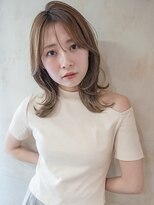 フリック 堺東店(FLICK)&nbsp;ミディアム/ミディアムレイヤー/くびれヘア/堺東