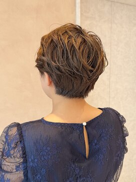 オン キャナルシティ博多前店(on) 【中里恵梨】ヘアセット/ショートヘア/編み込み/お呼ばれヘア