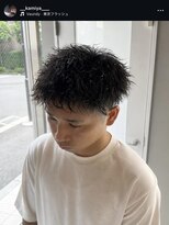 バディ 中野駅前店(BUDDY)&nbsp;メンズツイストスパイラルパーマ【メンズショートパーマ】