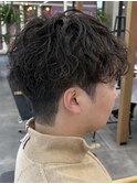波巻きパーマ/シャドウパーマ/無造作パーマ