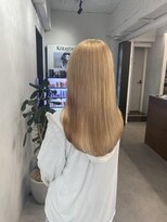 エイト プラット 渋谷2号店(EIGHT plat)&nbsp;ミルクティーベージュ　ブリーチカラー　9/18