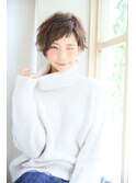 絶妙アシメにパーマでオシャレ♪