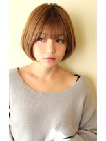 レウナ 外苑前(Reuna)&nbsp;３０代４０代大人可愛いひし形ボブ　丸みが綺麗