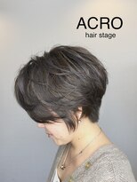 アクロ ヘアー ステージ(ACRO hair stage) ハンサムショート×ハイライトカラー