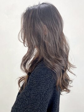 アイティー バイ アルバム 中野店(IT by ALBUM) グレージュロング_ウェーブパーマフォギーベージュ_ba281313