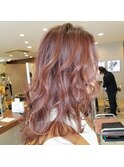 silver×pink
