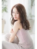 大人可愛いデジタルパーマ小顔シルキーベージュ
