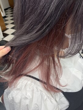 ヘアーデザインサロン スワッグ(Hair design salon SWAG) 個性派インナーカラー