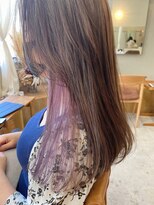 マロウ(mallow) 《花屋併設》インナーカラー/ラベンダーカラー@20代30代40代