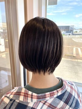 アドラーブル けやき通り店(adorable) 20代30代40代★スタイリング簡単♪小顔見せ☆丸みショート