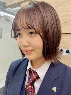 テテ(TETE) ブリーチなしオレンジカラー