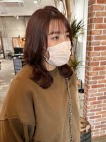 ヴィップルーム(viproom) ピンクベージュ☆レイヤーカット