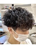 ツイストスパイラル/マッシュ/メンズパーマ