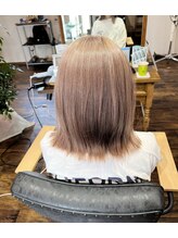 ジーワンヘアー(G1 HAIR) ミルクティーグレージュカラー