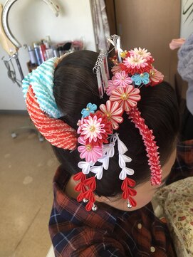 ティンク ヘアセット（七五三）