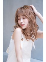 ケイト(kate) 【kate 大宮】ピンクオレンジ×ミックス巻き