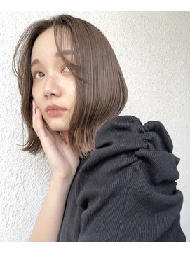 ロンドプロフィール 浦和(Lond profil) 浦和ショートヘアショートカット韓国白髪ぼかし白髪染めボブ