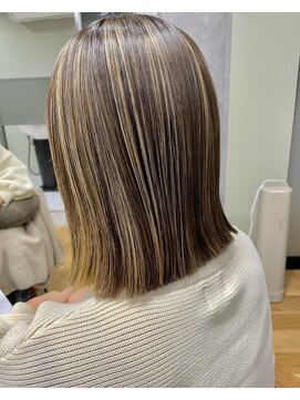 カームバイリコ 学芸大学(calm by liko) ショコラアッシュ/ヘルシースタイル/ふんわりカール/学芸大学