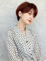 小顔/ひし形/クビレ/丸み/ボブ/20代/30/代/40代/大人ショート