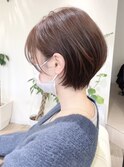 【 Ｉ. 】30代からの襟足すっきり前下がりショートボブ　川口