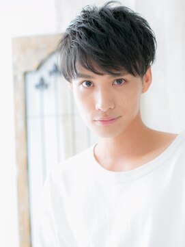 モッズヘアー メン 戸田公園店(mod's hair men) 簡単1分スタイリング！アッシュブラックショートb戸田公園