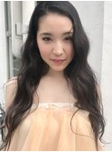 店長mayumi★レイヤーロング/グレージュカラー/20代30代40代50代