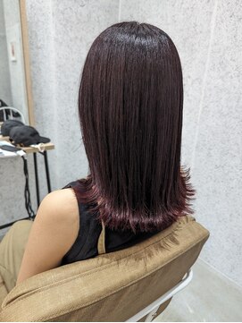 アオ 甲府本店(AO) 《AO hair》ワインレッドカラー