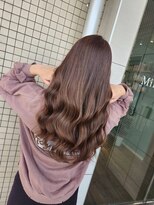 ミラシィ 稲毛(Mirashy)&nbsp;ブラウンカラーロングスタイル☆