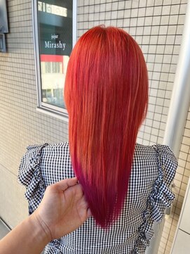 ミラシィ 成田(Mirashy) ピンクオレンジカラー[成田駅]