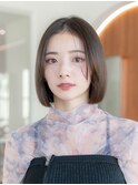 韓国ボブレイヤーカットシースルー似合わせイメチェン小顔
