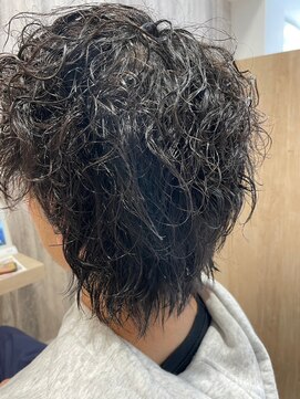 エヌアンドエー せんげん台店(N&A) ツイストスパイラル×縦落ちパーマ/ダウンパーマ/ウルフ