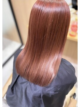 ファムバイアヴァンス(Femme by AVANCE.) 髪質改善カラー×ピンクブラウン