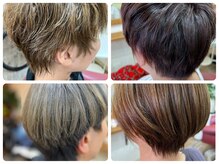 ワン アップ ヘア ファクトリー(One up Hair Factory)の雰囲気（ノンブリーチ ノンダメージショートスタイル仕上がりと持続）
