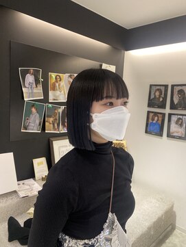 モッズヘア 仙台長町店(mod's hair) 【都築】切りっぱなしボブ