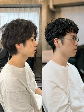 ボンド 三軒茶屋(Bond) オン眉メンズ×マッシュパーマ◎三軒茶屋 RYUKI メンズカット