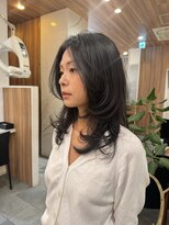 ビュートリアム ギンザ(BEAUTRIUM)&nbsp;いまっぽレイヤーカット＊顔周りレイヤー＊顔周り