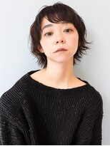 ラベスト キョウト(LOVEST)&nbsp;マッシュショート/アッシュカラー/マッシュウルフ/ウルフパーマ