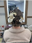 成人式ヘアセット