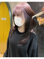 ロンドシエル 横浜(Lond ciel)&nbsp;ルーツカラー/レイヤーカット/ウルフカット