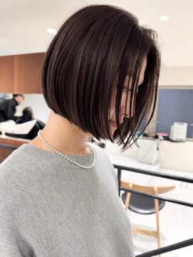 ジル ブラン 福岡(JIL BLAN) 大人可愛い30代40代50代ボブ/ショートカット/白髪染め白髪ぼかし