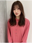 【YOKE】暗めカラーラベンダーアッシュグレー縮毛矯正髪質改善