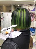 ツイステ イメージカラー ライムグリーン アンブレラカラー